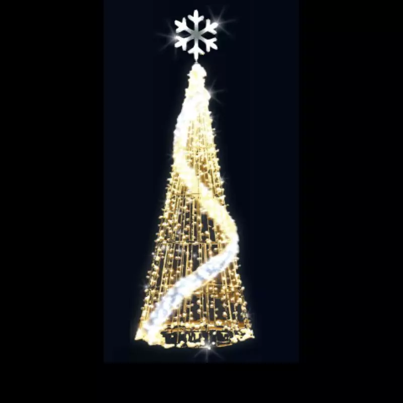 Sapin lumineux à Leds extérieur