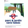 Panneau parc et jardin sans tabac