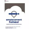 Emplacement pour fumeur affiche
