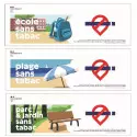 Bâche pour signaler les espaces non fumeurs