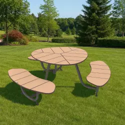 Table de picnic en stratifié compact procity
