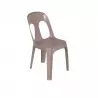 Chaise monobloc et empilable sirtaki