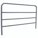 Barrière de ville 150 cm acier gris