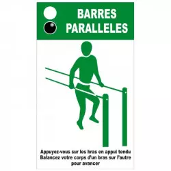 Panneau descriptif pour module "Barres parallèles" Panneau descriptif pour module "Barres parallèles"
