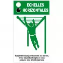 Panneau pour parcours sportif module "Échelles horizontales"