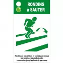 Panneau "Rondins à sauter"