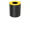 Poubelle de tri sélectif 15 L jaune