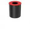 Poubelle de tri rouge capacité 15 L