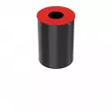 Corbeille de tri sélectif capacité 30 L coloris rouge