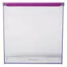 Collecteur de piles de côté 7 L dessus violet