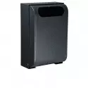 Poubelle murale anthracite de 30 litres