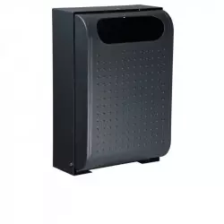 Poubelle murale anthracite de 30 litres Poubelle murale anthracite de 30 litres