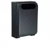 Poubelle murale anthracite de 30 litres
