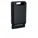 Poubelle sur pied anthracite 60 L