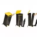 Poubelle à pédale mobile 110 L