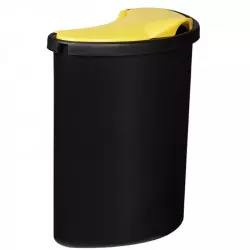 Corbeille de tri sélectif 25 L 3 bacs