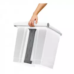 Poubelle à pédale avec poignée Poubelle à pédale avec poignée