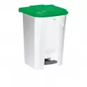 Poubelle de 80 litres couvercle vert