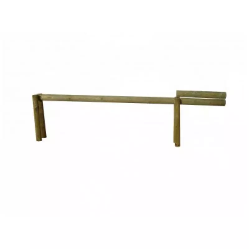 Barrière levante en bois pin du nord rouge autoclave Barrière levante en bois pin du nord rouge autoclave