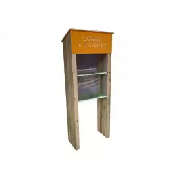 Boite à livres en bois
