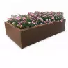 Jardinière collectivité rectangle en métal
