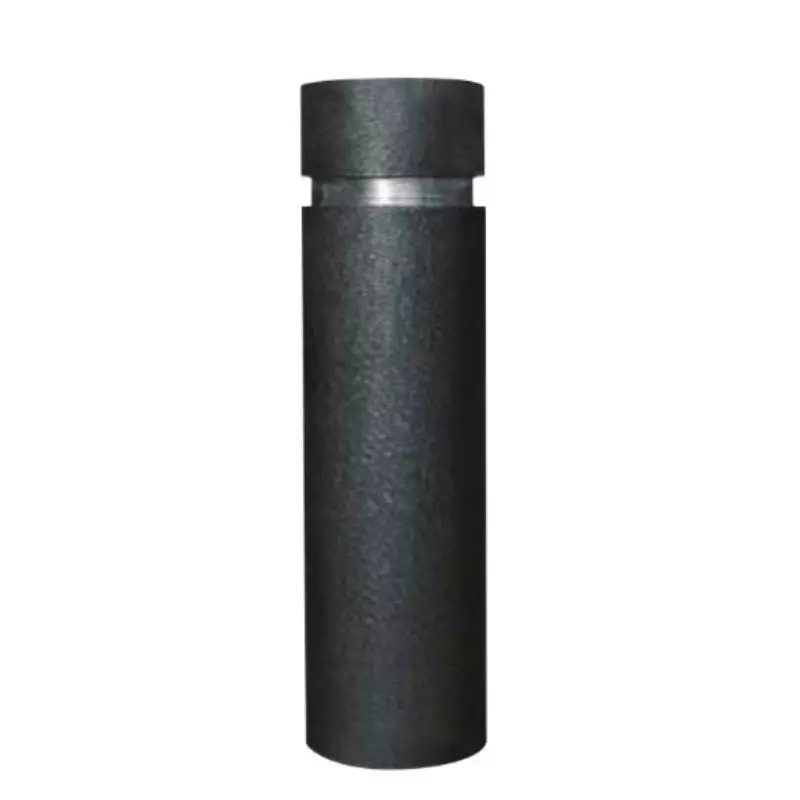 Borne pour collectivités en acier noir 199 mm