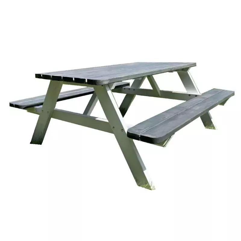 Table de ^pique-nique en bois pour collectivités