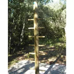 Module sportif en bois pour parcours de santé plein air