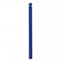 Potelet de protection en acier bleu