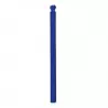 Potelet de protection en acier bleu