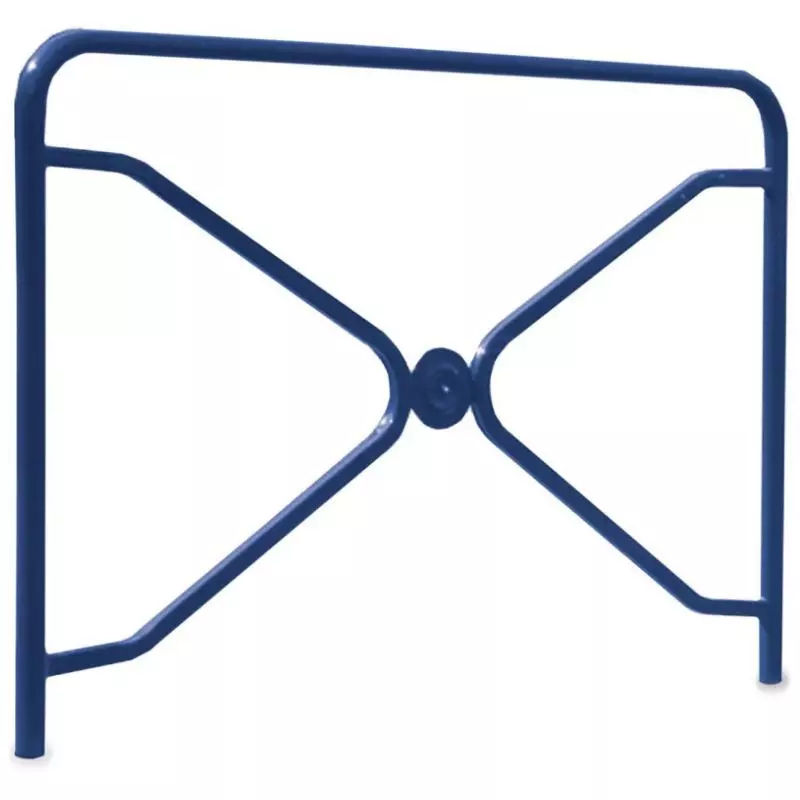 Barrière de sécurité en acier bleu Barrière de sécurité en acier bleu