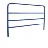 Barrière de ville en acier bleu