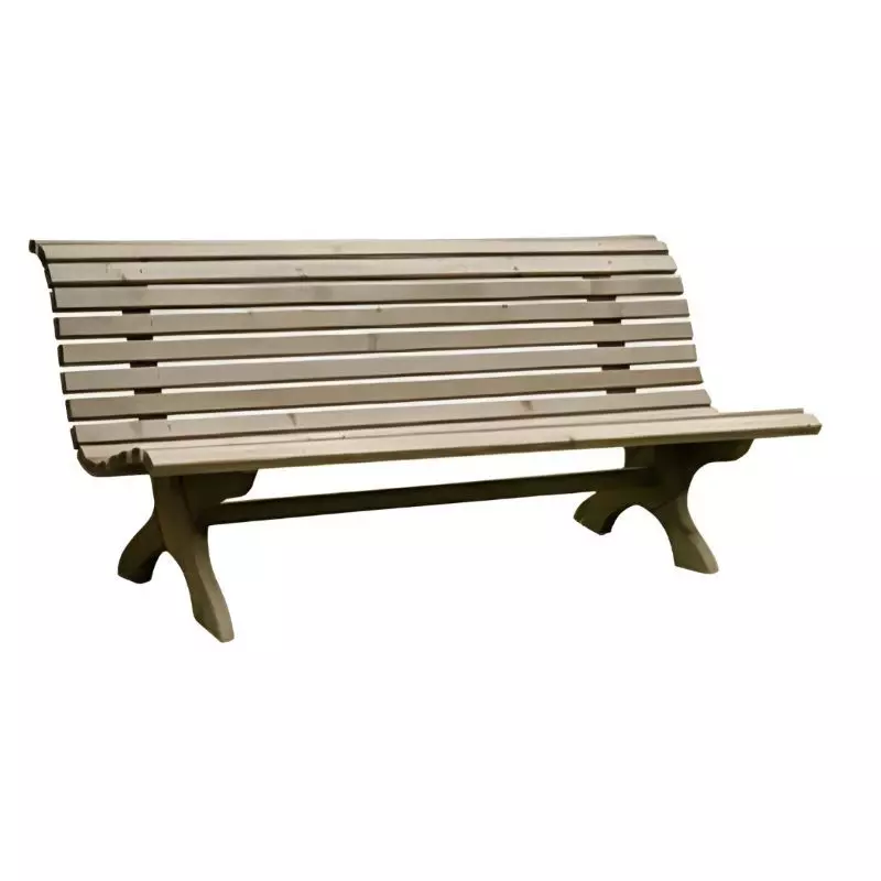 Banc public en bois pour extérieur Banc public en bois pour extérieur
