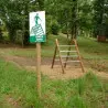 Module sportif en bois pour parcours sportif extérieur