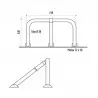 Bloc parking, dimensions