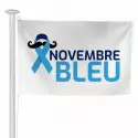 Pavillon à hisser Novembre Bleu Movember