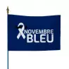 Drapeau sur hampe movember