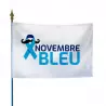 Drapeau Novembre Bleu