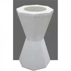 Cendrier extérieur sur pied en béton pour collectivités Cendrier extérieur sur pied en béton pour collectivités