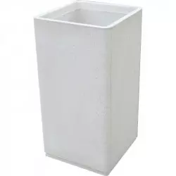 Cendrier sur pied en béton sablé ton pierre Cendrier sur pied en béton sablé ton pierre