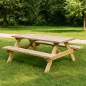 Table de picnic en bois Table de picnic en bois