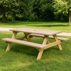 Table de picnic en bois Table de picnic en bois