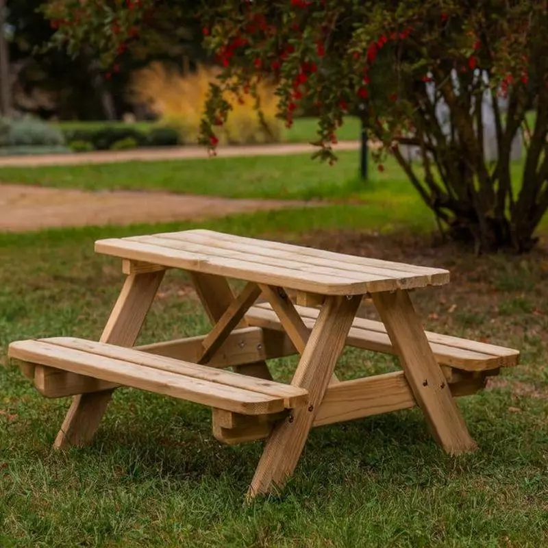 Table picnic bois pour enfant Table picnic bois pour enfant