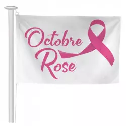 Pavillon a hisser pour octobre rose