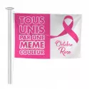 Pavoisement pour octobre rose