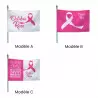Les différents modèles pour les drapeaux Octobre rose