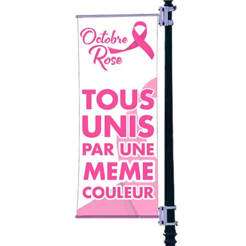 Affiche d'extérieur Octobre Rose