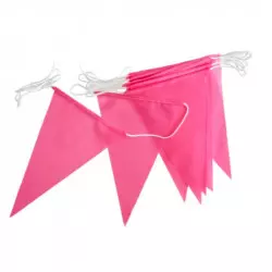 Guirlande 10 mètres flammes pour octobre rose