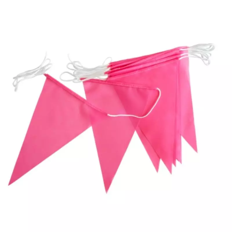 Guirlande 10 mètres flammes pour octobre rose