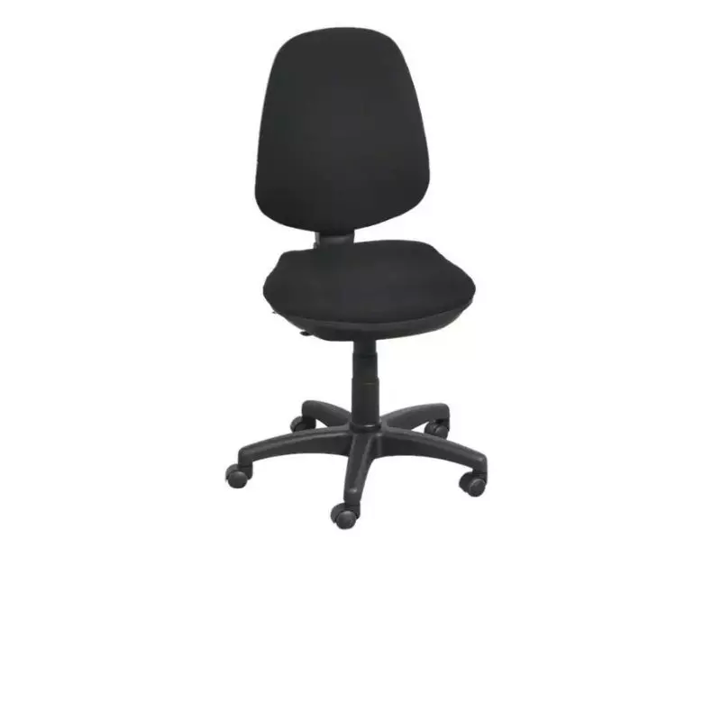 Chaise professionnelle de bureau réglable en tissu noir